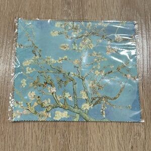 Almond Blossom Glasses Cloth by Van Gogh.